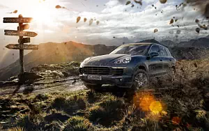Porsche Cayenne S 4x4 Off Road wide wallpapers and HD wallpapers