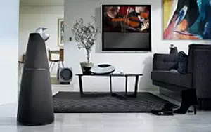 Bang & Olufsen BeoVision 10 40 with BeoLab 9 BeoLab 2 BeoCenter 2 and Beo6 wide wallpapers and HD wallpapers