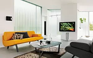 Bang & Olufsen BeoVision 7 40 3D with BeoLab 8002 and BeoSound 5 Encore and Beo6 wide wallpapers and HD wallpapers