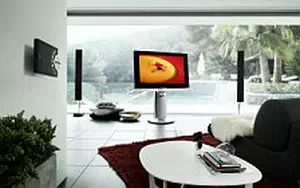 Bang & Olufsen BeoVision 7 40 3D with BeoLab 8002 and BeoSound 5 Encore and Beo6 wide wallpapers and HD wallpapers