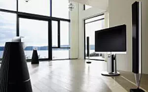 Bang & Olufsen BeoVision 7 40 with BeoLab 7 4 and BeoLab 8002 and BeoLab 9 wide wallpapers and HD wallpapers