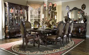 Dining room interior wide wallpapers and HD wallpapers