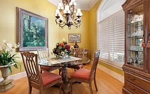 Dining room interior wide wallpapers and HD wallpapers