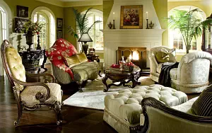 Living room interior wide wallpapers and HD wallpapers