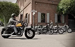 Harley-Davidson Sportster Forty Eight motorcycle wallpapers