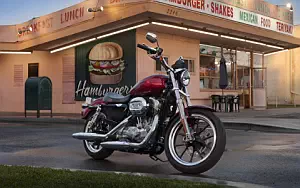 Harley-Davidson Sportster SuperLow motorcycle wallpapers