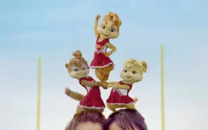 Alvin and The Chipmunks - The Squeakquel movie wide wallpapers