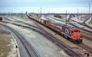 CN - Canadian National Railway freight train wallpapers