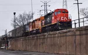 CN - Canadian National Railway freight train wallpapers