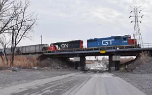 CN - Canadian National Railway freight train wallpapers