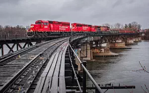 CP - Canadian Pacific Railway freight train wallpapers