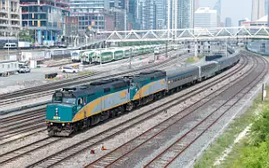 VIA Rail Canada passenger train wallpapers
