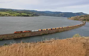 BNSF Railway freight train wallpapers