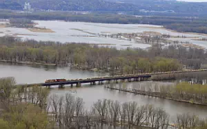 BNSF Railway freight train wallpapers