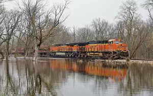 BNSF Railway freight train wallpapers