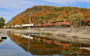 BNSF Railway freight train wallpapers