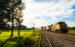 BNSF Railway freight train wallpapers