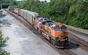 BNSF Railway freight train wallpapers