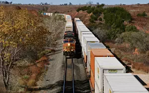 BNSF Railway freight train wallpapers