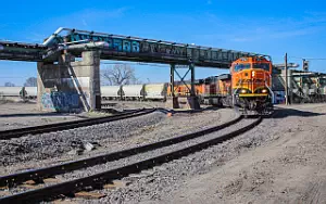 BNSF Railway freight train wallpapers