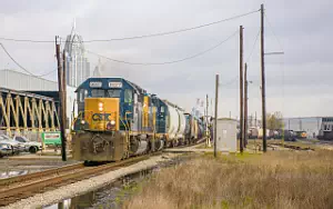 CSX Railroad freight train wallpapers