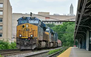 CSX Railroad freight train wallpapers