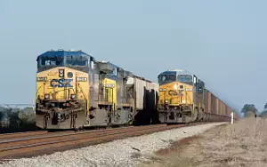 CSX Railroad freight train wallpapers