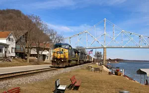 CSX Railroad freight train wallpapers