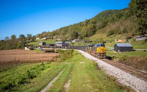 CSX Railroad freight train wallpapers