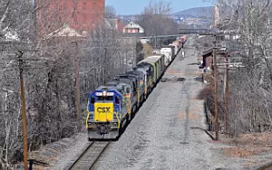 CSX Railroad freight train wallpapers