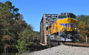 Union Pacific Railroad freight train wallpapers