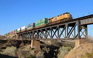 Union Pacific Railroad freight train wallpapers