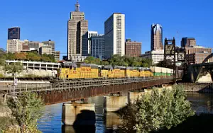 Union Pacific Railroad freight train wallpapers