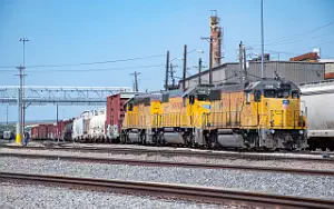 Union Pacific Railroad freight train wallpapers