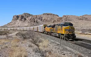 Union Pacific Railroad freight train wallpapers