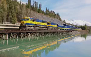 Alaska passenger train wallpapers