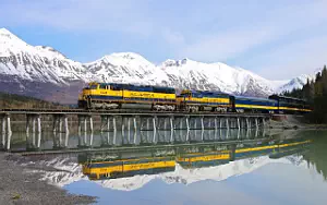 Alaska passenger train wallpapers