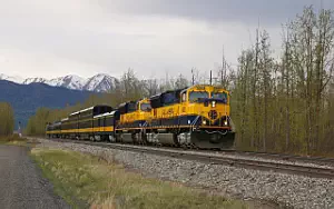 Alaska passenger train wallpapers