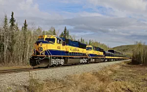 Alaska passenger train wallpapers