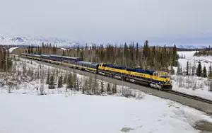 Alaska passenger train wallpapers