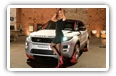Range Rover and Girls desktop wallpapers
