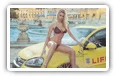 Volkswagen and Girls desktop wallpapers