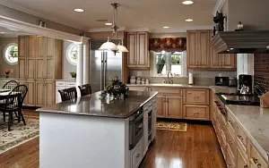 Kitchen interior wide wallpapers and HD wallpapers
