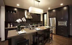 Kitchen interior wide wallpapers and HD wallpapers