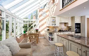 Kitchen interior wide wallpapers and HD wallpapers