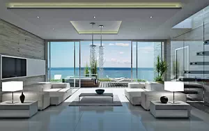 Living room interior wide wallpapers and HD wallpapers