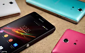 Sony Xperia ZR mobile phone wide wallpapers and HD wallpapers
