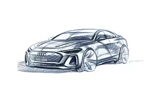 Audi A5 TFSI quattro S line car sketch wallpapers