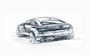 Audi A5 TFSI quattro S line car sketch wallpapers