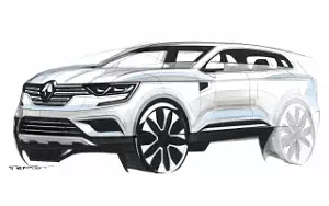 Renault Koleos car sketch wallpapers